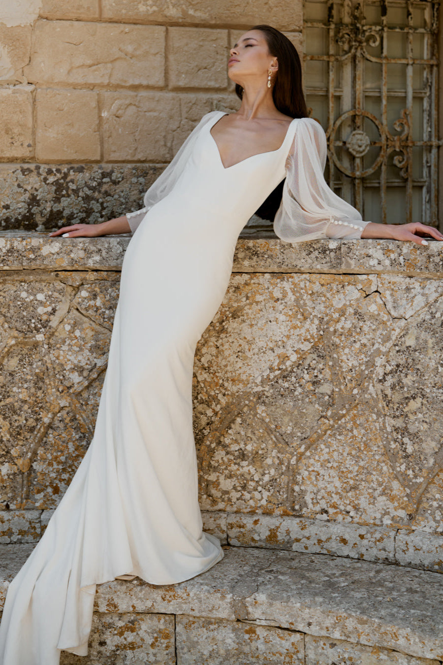 Marion | Cuff Sleeve : (Adj.) Subtle, artful; a form carved from Cararra marble.